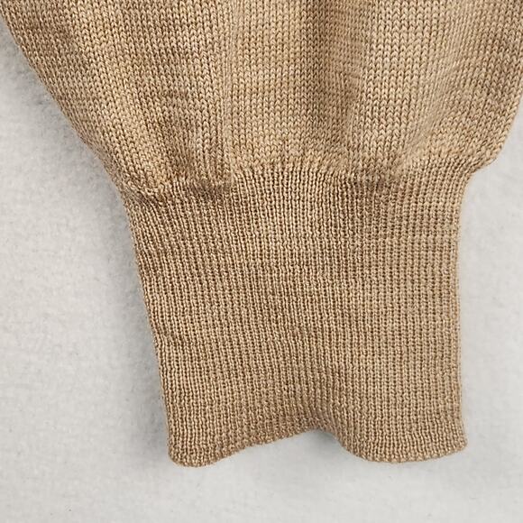 Gran Sasso Made in Italy Wool/Silk/Cashmere Luxury Knit Polo Sweater Men SZ M/L - Picture 7 of 16